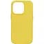 Чохол Leather Case для Apple iPhone 14 Pro Canary yellow - мініатюра 1