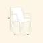 Стул Bica Verona armchair коричневый (9193.3) - миниатюра 4