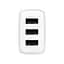 Мережевий зарядний пристрій Baseus Compact Charger 3U 17W 3USB White (CCXJ020102) [74464] - мініатюра 3