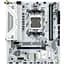 Материнская плата Maxsun Terminator AM5 B650M WIFI ICE, B650, 4xDDR5, Int.Video (CPU), 4xSATA3, 2xM.2, 1xPCI-E 4.0 x16, 1xPCI-E 3.0 x4, 1xPCI-E 3.0 x1, ALC897, RTL8125BG, RTL8852BE, BT5.2, RGB sync, 4xUSB3.2/4xUSB2.0/1xUSB-C, DP/HDMI - миниатюра 1