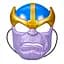 Маска Hasbro Thanos героя всесвіту Месники (B0440_F1278) - мініатюра 1