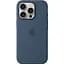Чохол Silicone Case with MagSafe для iPhone 16 Pro Denim AAA [116587] - мініатюра 1