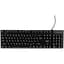 Проводная компьютерная клавиатура UKC KR 6300 USB с RGB подсветкой - миниатюра 1