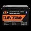 Акумулятор LP LiFePO4 12V (12,8V) - 230 Ah (2944Wh) (Smart BMS 150А) з BT пластик - мініатюра 1