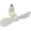 USB вентилятор DK White/Green [111517] - мініатюра 2