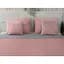Покривало велюр Pink and Grey Руно ромб 220 х 240 см (330.55 Pink and Grey ромб) - мініатюра 1
