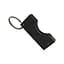 Захисний алюмінієвий чохол для ключа YubiKey 5 / 5C / Security Key NFC з брелком, Чорний, 1 шт - мініатюра 2