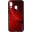 Чехол-накладка Toto Print Glass Space Case Samsung Galaxy A40 Rubin Red - миниатюра 1