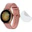Защитная пленка для Samsung Galaxy Watch Active 2 40mm Stainless Steel Gold - 1шт прозрачная Watchbands (WB000A240PL1-GOLD) - миниатюра 1