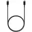 Дата кабель USB-C to USB-C 1.0m 5A black Samsung (EP-DN975BBRGRU) - миниатюра 1