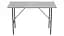 Стол письменный LINE Тайм Ferrum-decor 750x1000x600 Черный металл ДСП Бетон 16 мм (FRD-104877) - миниатюра 2