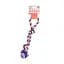 Игрушка для собак Misoko&Co Мяч с веревкой purple 40 cm - миниатюра 2