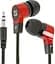 Наушники Defender Basic-619 black/red (63619) - миниатюра 1