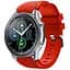 Силіконовий ремінець Watchbands для Samsung Galaxy Watch 3 45mm - червоний (WB001RED345) - мініатюра 1