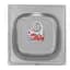 Кухонна мийка Haiba 50x47 decor HB0541, Decor - мініатюра 1