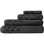 Полотенце махровое Soho Leaves 50х90 см Dark Gray (50*90 Leaves Dark Gray) - миниатюра 3