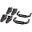 Упоры для отжиманий металлические Hop-Sport HS-M020PU черно-красные - миниатюра 7