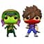 Набір фігурок Funko Pop Гамору проти Страйдера Games Marvel vs. Capcom GAMORA vs. STRIDER 10 см M GS2 pack - мініатюра 1