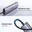Концентратор Ugreen USB-C to 2xUSB 3.0 + 2xUSB-C CM473 gray (15395) - мініатюра 3