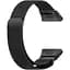 Ремінець DK для Xiaomi Redmi Watch 3 Metal Milanese Loop Magnetic (black) - мініатюра 2