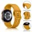 Ремінець силіконовий BeWatch Samsung Galaxy Watch 4/5/Pro SoftTouch Жовтий (0139307) - мініатюра 4