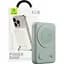 Зовнішній акумулятор Blueo Magnetic Wireless Power Bank With Stand 20W 10000mAh Mint (P010GRNS) [105994] - мініатюра 3