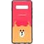 Чехол-накладка Toto Cartoon Print Glass Case Samsung Galaxy S10+ Line friends Brown - миниатюра 1