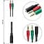 Перехідник XoKo AC-007 2x3.5-мм jack(F) - 3.5-мм 4pin jack(M) (XOKO AC-007) - мініатюра 3