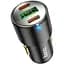 Автомобільний зарядний пристрій Hoco NZ6 USB/2Type-C 45W 3.0A - мініатюра 1