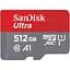 Карта памяти SanDisk microSDXC (UHS-1) Ultra 512Gb class 10 A1 (150Mb/s) (adapter SD) (SDSQUAC-512G-GN6MA) - миниатюра 1