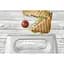 Мини-гриль Gorenje SM701GCW/700 Вт антипригарные пластины белый - миниатюра 7