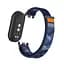 Ремінець Amazfeel для фітнес-браслета Mi Band 8 та 9 нейлоновий синій камуфляжний - мініатюра 2
