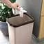 Відро для сміття MBM My Home 12 л бежеве (BIN-02 12L BEIGE) - мініатюра 6