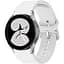 Ремінець для Samsung Galaxy Watch 7 - білий силікон Watchbands Galaxy Color (W51-0WB51495279) - мініатюра 1