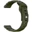 Силіконовий ремінець Defense для Smart Watch 22mm Dark Olive - мініатюра 2