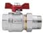 Кран кульовий Icma "Американка" 1 1/4" прямий №347 (87347AG11) - мініатюра 2