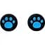 Накладки на стіки Thumb Grips 2-pack для PS4-PS5-Xbox FootPrint Blue [47553] - мініатюра 1