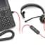 Гарнитура Poly компьютерная моно On-ear Blackwire 3310-M USB-A USB-C однонаправленный Microsoft Teams черный (8X216AA) - миниатюра 3