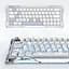 Игровая проводная магнитная клавиатура GravaStar Mercury V60 Pro Deluxe Edition / Magnetic GravaStar UFO Switch / with Keycap Set / Chrome Silver - миниатюра 8