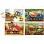 Пазл Melissa & Doug Будівельні машини набір з 4 пазлів в коробці (MD3792) - мініатюра 4