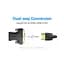 Переходник HDMI F to DVI M 24+1pin black Vention (AILB0) - миниатюра 2