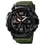 Skmei 1520AG Black-Military Wristband. SALE - мініатюра 1