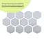 Дзеркальний декор Wall Sticker SW-00002511 акриловий самоклеючий 80х70 мм 12 шт. срібло - мініатюра 2