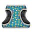 Шлея для собак мягкая Waudog Clothes c QR паспортом, рисунок ВАУ, S1, В 40-45 см, С 29-31 см - миниатюра 2