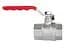 Кран кульовий Thermo Alliance Standart 1" ВВ прямий, PN40, важіль SD600NW25PN40 - мініатюра 2