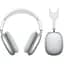 Навушники Hoco бездротові накладні W65 Happy BT headphones сріблясті - мініатюра 1