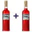 Набір: настоянка гірка Campari 25% 1.4 л (0.7 л х 2 шт.) - мініатюра 1