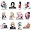 Стикерпак набор наклеек G-Toys Violet Evergarden 45 шт. (SP VE 01) - миниатюра 4