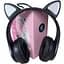 Навушники дитячі Opt-Top Cat ear В39М з радіо та блютуз чорні (1756375770) - мініатюра 1