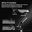 Настольное крепление для монитора Anda Seat Stealth Pro II 17''-42'' Black (AD-W-A9-1S-BB) [123481] - миниатюра 11